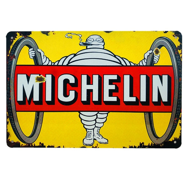 Vintage Oil Racing Signs